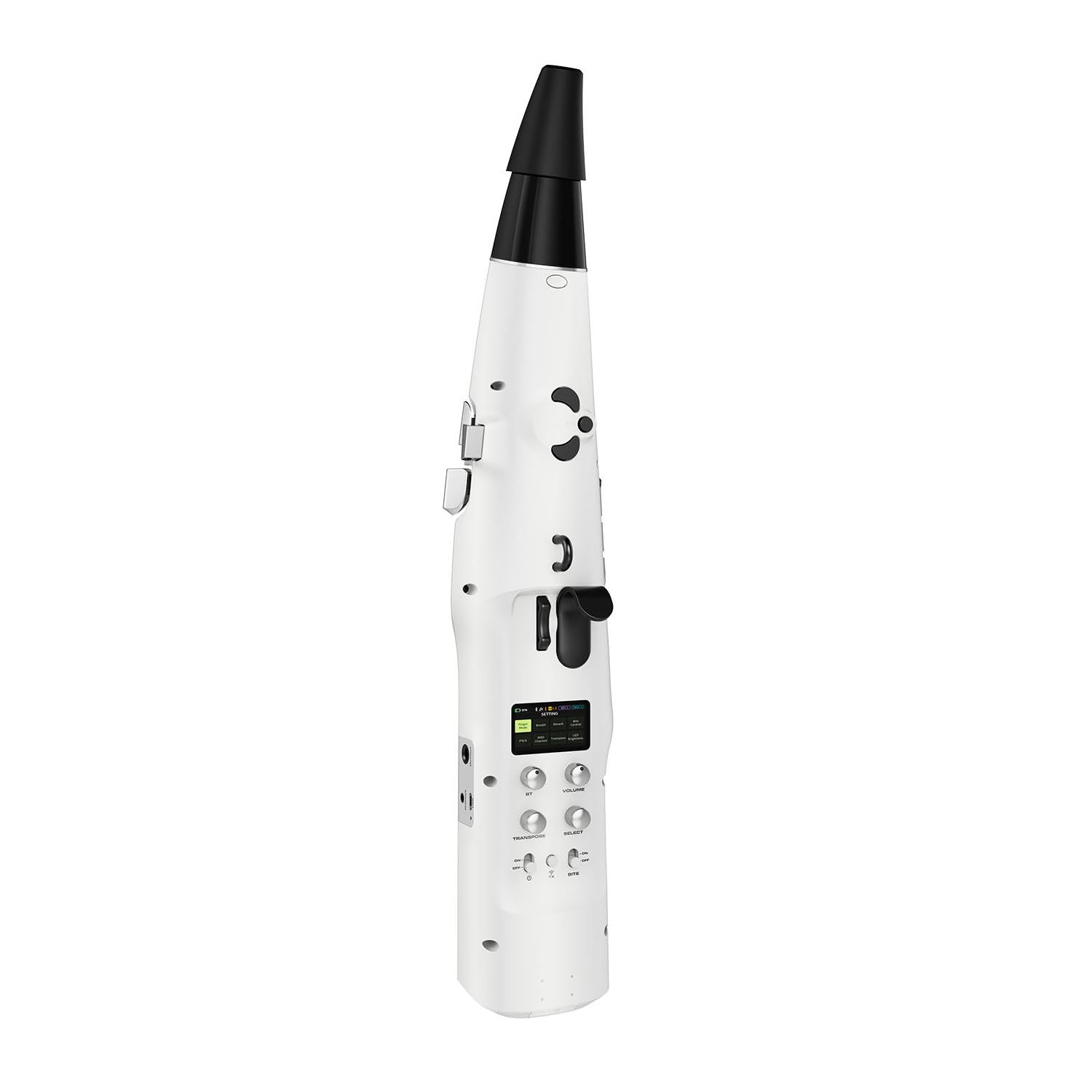 NUX Instrument à vent numérique NES-1 - Synthé électronique avec 50 tonalités, Bluetooth, rechargeable par USB, sans fil et haut-parleurs intégrés, expression de respiration et anche - Pour débutants