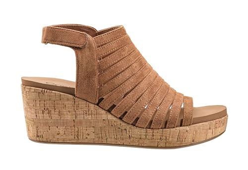 Corkys Footwear Women's Oopsie Daisey Wedge - Featuring a 2.5-Inch Heel, A Strappy and Breathable Upper, Signature Corkys Soft EVA Insoles for All-Day Wear2