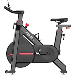 Bicicleta Spinning Xiaomi YESOUL, Bicicleta Estática Conectada Xiaomi YS-BC1, App incluida, Correa transmisión silenciosa, Color Negro Brillo