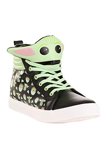 Mandalorian The Child Plush Unisex Adult Shoes High-Top Sneakers