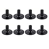 Durable Plastic Cymbal Sleeves for Set - 8 Pcs Long Black Accessories for Enhanced Sound Performance #3