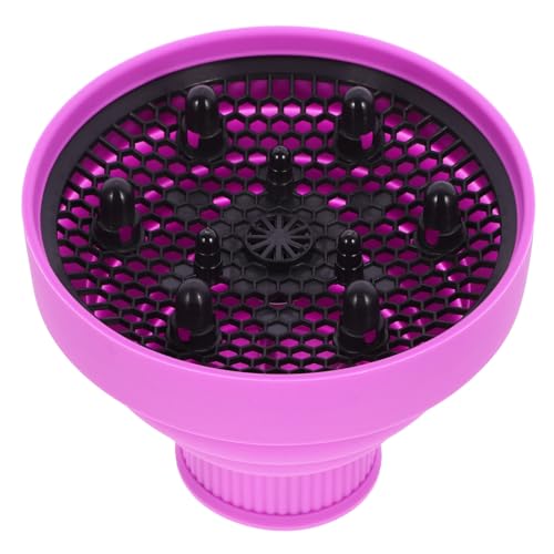PartyKindom Hair Dryer Perm Mask Diffuser Attachment for Hair Dryer Folding Foldable Hair Dryer Diffuser Hair Dryer Tool Diffuser Blow Dryer Attachment Curly Hair Diffuser Nozzle