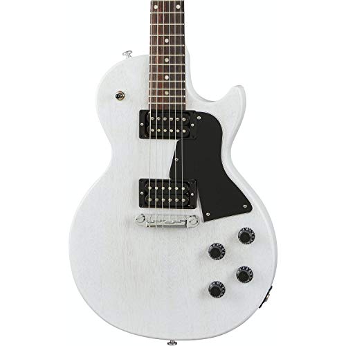 Les Paul Special Tribute Humbucker Worn White Satin - Les Beatles, Paul McCartney, John Lennon, RIngo Starr, George Harrison Les Paul Special Tribute Humbucker Worn White Satin – Image 5