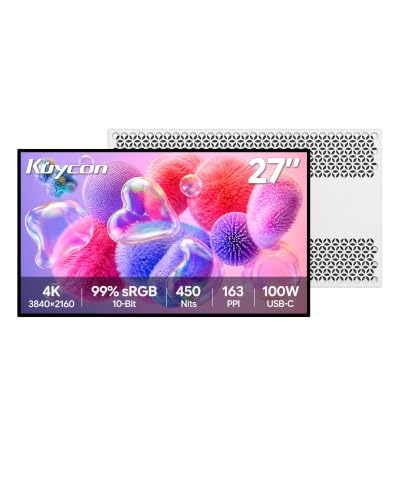 Image of P27G 27 inch 4K UHD Monitor, IPS Glossy (Honeycomb Without Stand)