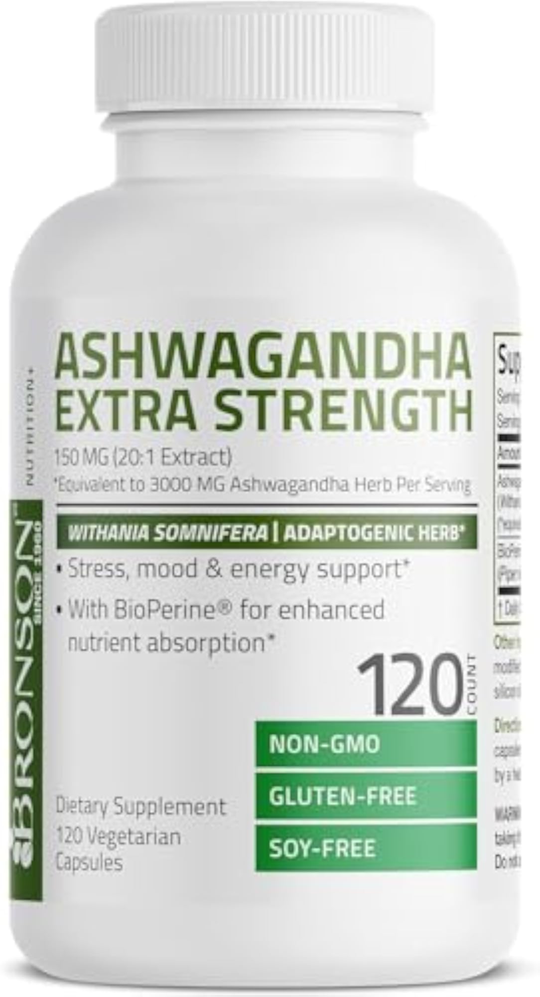 Ashwagandha Extra Strength Stress & Mood Support