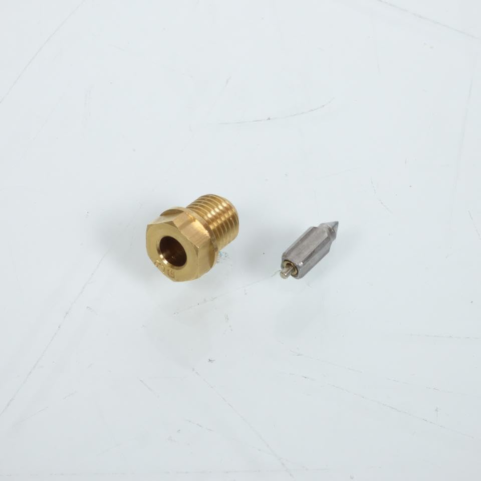 Kit pointeau et siège de pointeau taille 1.2 compatible avec carburateur Mikuni VM18 moto