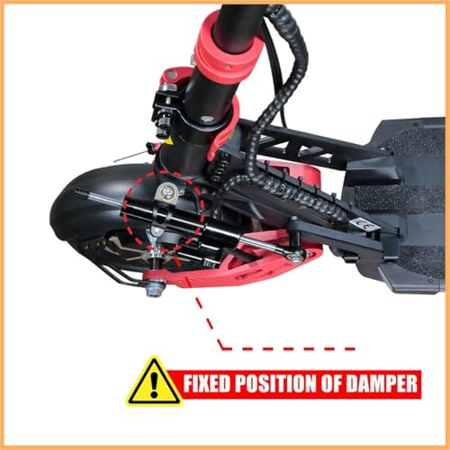Amortisseur de direction VDM pour stopper les vibrations du guidon