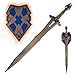 Produktbild Swords and more Der Hobbit - Thorin Oakenshield - Königliches Schwert, Metallschwert für Cosplays, zum Sammeln & als Geschenk, Stahlschwert, Einzigartiges Dekorationsstück für Mittelerde-Liebhaber
