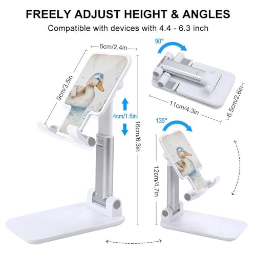 Support de téléphone portable pliable canard compatible avec iPhone Android - 2