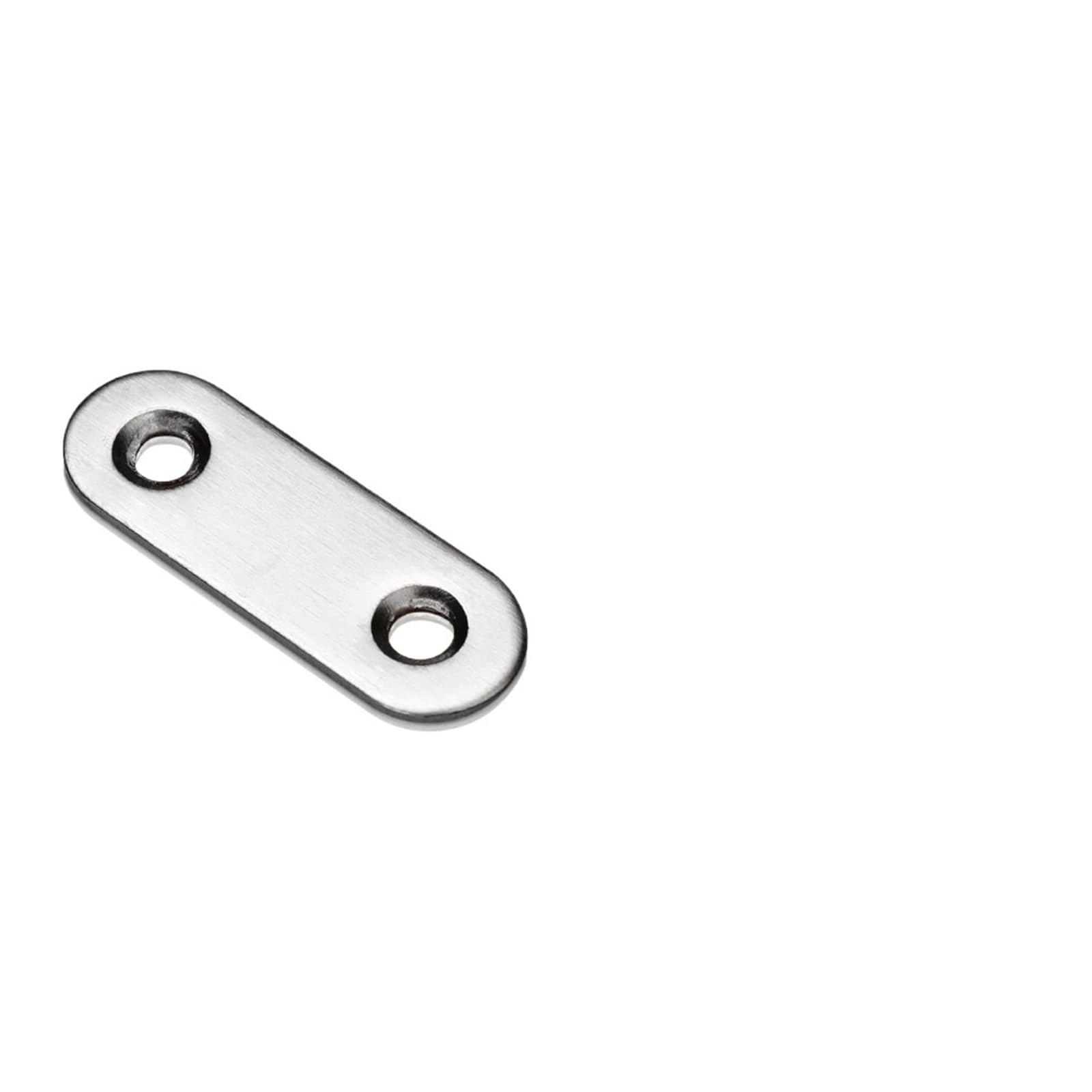 Zihdke One Color 20Pcs Straight Brace, Flat 47 X 16Mm Stainless Steel Bracket, Mending Joining Plates For Repairing