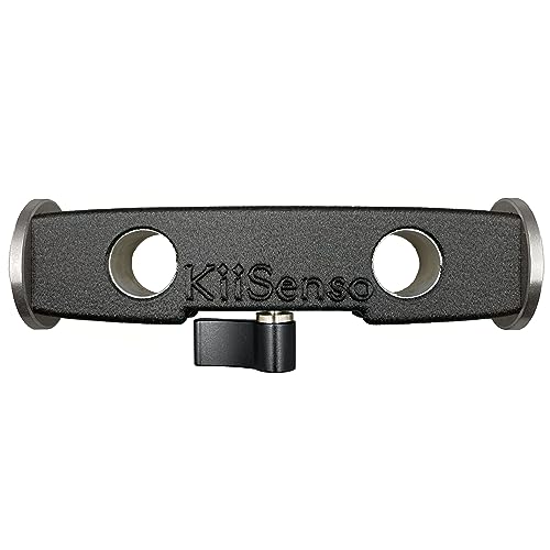 Abrazadera de varilla doble de 15 mm con adaptador de roseta M6 2