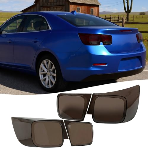 STSEV01 Taillight Cover Trim Fit for Chevy Malibu 2013 2014 2015 Accessories LS/LT/LTZ,Tail Light Smoked Black Style Rear Lamp Protective Guards Exterior Decoration by Sts.Ev01 - Used condition - US$59.13