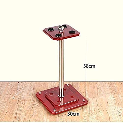 Support de billard pour 4 queues, rack marron vertical et durable pour accessoires de billard
