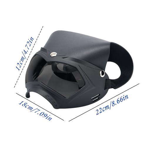 Lunettes pour chien avec casque antichoc aux finitions soignées - 6