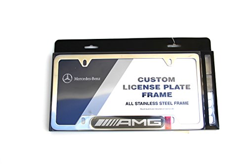 Image of Mercedes Benz Genuine Q-6-88-0123 - AMG NAMEPLATE with Carbon Fiber Insert
