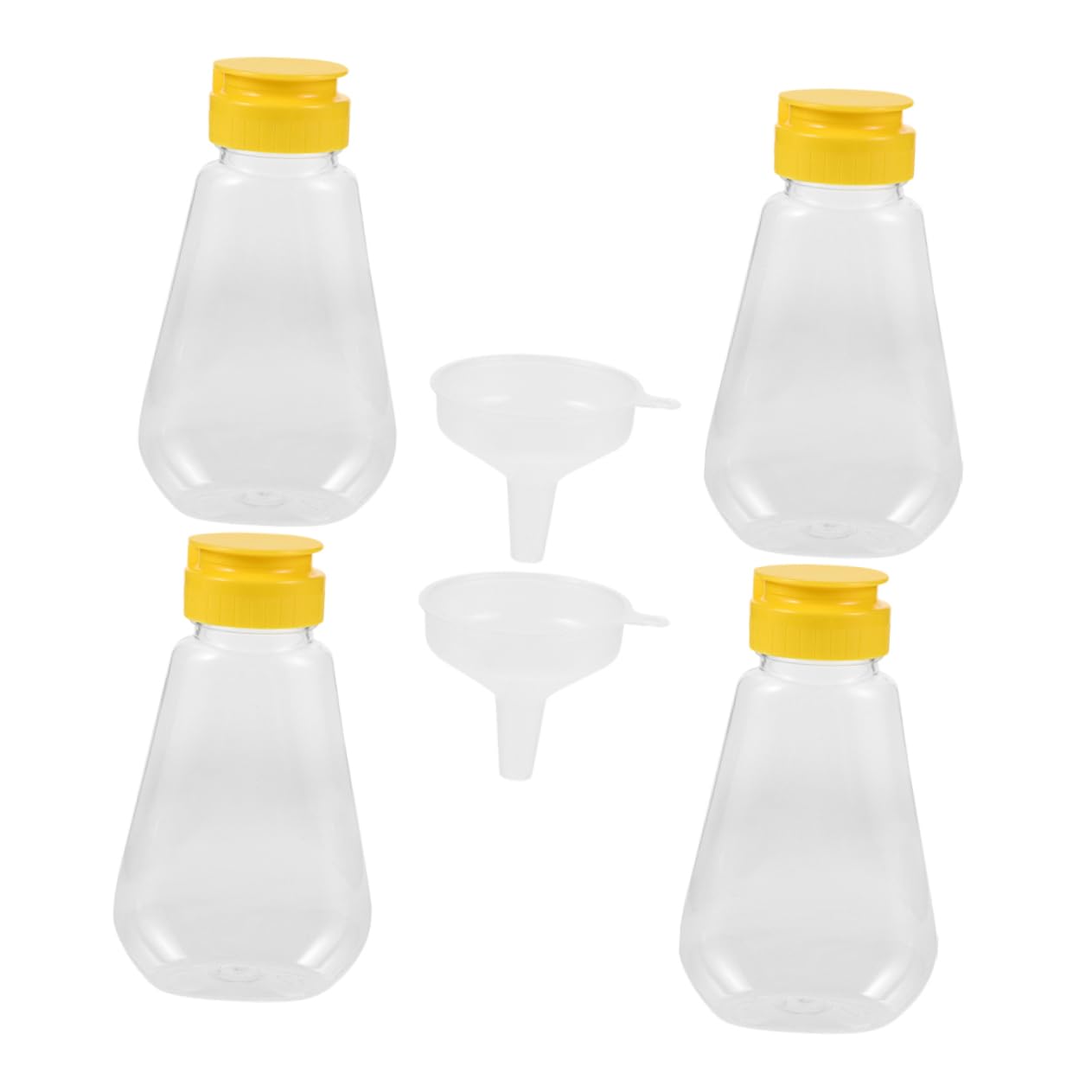 BESPORTBLE 1 Set Honey Bottle Squeezing Bottle Ketchup Bottle Condiment Squeeze Bottles Syrup Bottles Salad Dressing Bottle Jam Bottles Sauce Squeeze Bottle Sauce Bottles Plastic Transparent