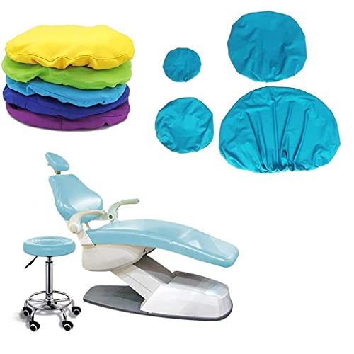 REHOOF Housse De Siège De Fauteuil Dentaire Ensemble Fauteuil Dentaire 4Pcs/Ensemble Housse De Chaise en Tissu Élastique Étanche Épaissir Pas Se Faner Appui-Tête Siège Protecteur B