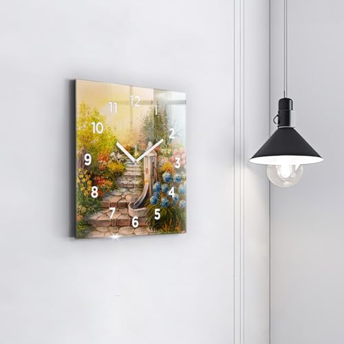 Horloge de qualité supérieure Wallfluent au design de forêt - 4