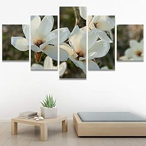 SIGNWIN 5 Panel Canvas Wall Art Modern Art...