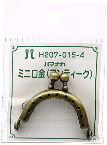 Hamanaka mini-embout (antique) H207-015-4 fermoir pour mini porte-monnaie