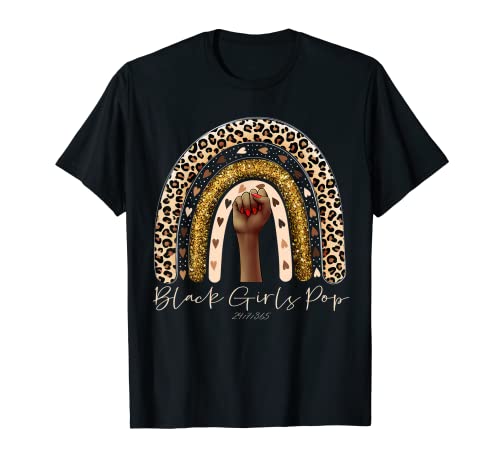 Black Girls Pop Black History Month Juneteenth Melanin Regalos Camiseta