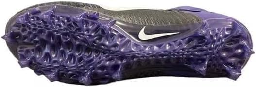 Nike Alpha Menace Elite 2 Flyknit Men's Football Cleats 'Black White Purple' (BV2077-011) - Size 13 US Men's2