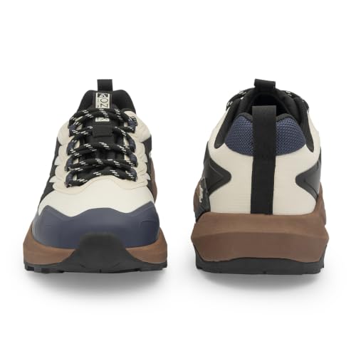 Image of Ozark Green and Black Trail Running Shoes for Men | Low-Cut Outdoor