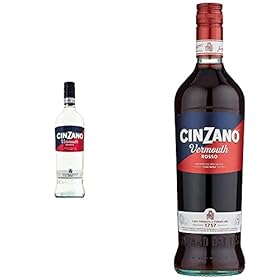 Cinzano Classico Bianco 75 cl., 15% ABV Italian Vermouth Aperitif & Cinzano Classico Rosso 75 cl., 15% ABV Italian Vermouth Aperitif Cinzano Classico Bianco 75 cl., 15% ABV Italian Vermouth Aperitif & Cinzano Classico Rosso 75 cl., 15% ABV Italian Vermouth Aperitif – Cinzano