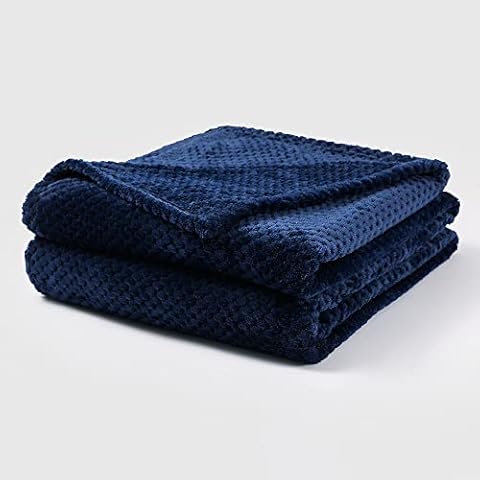Bear & Panda Waffle Flannel Fleece Throw Cover