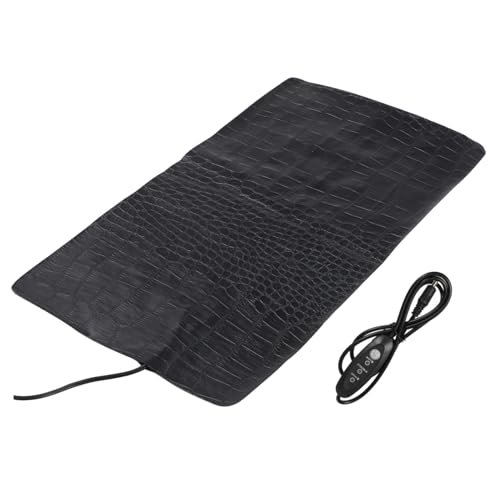 Happyyami Dog Cat Pet Heating Pad Indoor Outdoor Warm Pad 3 Speeds Reptile Pet Heating Cushion Easy to Use and