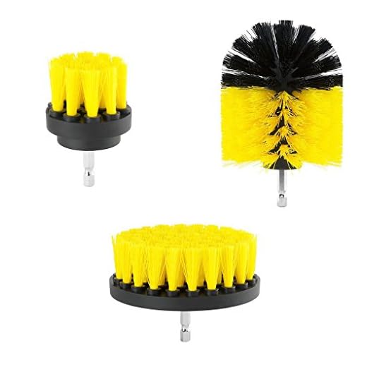 3st Borra Brush 360 Bilagor Kit Tile power Cleaner skurborstar för badrum Dusch Kitchen