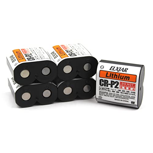 Hflexgrad CR-P2 5-Pack) 6V 1500Mah Lithium Photo Battery Replaces 223A, 2Cr-P2, El223Ap, And Dl223A Batteries thumb #6