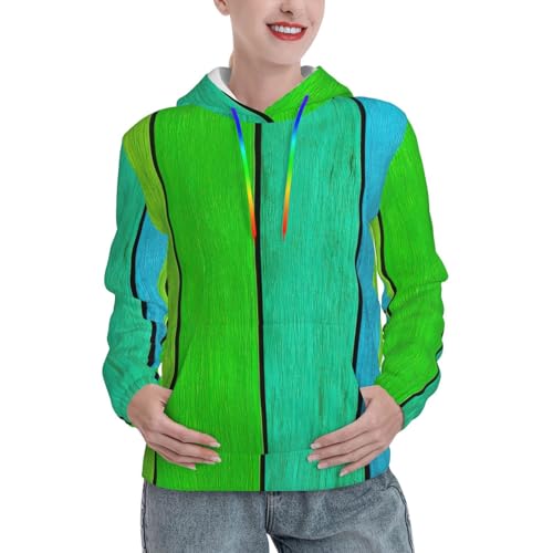 Sweat polyvalent quotidien pour femme avec pull ajusté arc-en-ciel EdWal