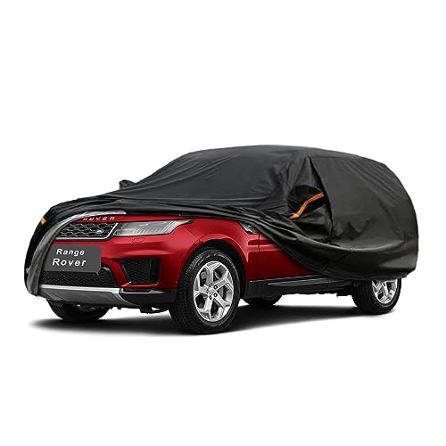 GUNHYI 7 Layer SUV Car Cover Custom Fit Land Rover Range Rover (2001-2025) Waterproof All Weather, Heavy Duty Outdoor Snow Sun Rain Uv Protection (Ships from US Warehouse, Delivery 3-8 Days)