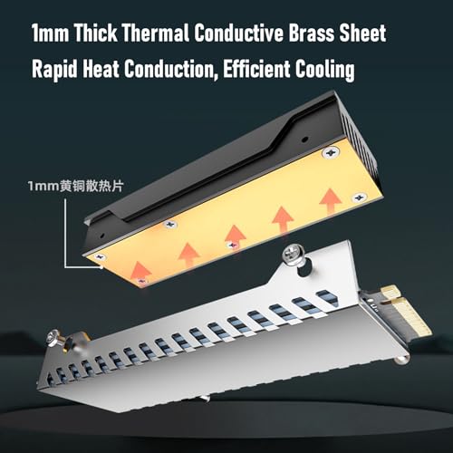 Evita el thermal throttling con el disipador de calor SSD M.2 NVMe con ventilador activo 5