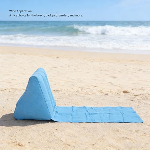 Chaises de plage floquées et tapis de plage avec dossier voyage