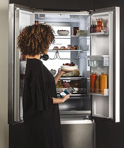 Haier HFW7720EWMP Réfrigérateur combiné Pose libre My Zone Plus Humidity Zone Fontaine à eau Smart Home Wi Fi Classe E - vue 7