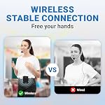 Voice Amplifier Wireless Microphone Headset B002 Original Sound | Ultra Portable Microphone and Speaker, 15W Megaphone Speaker with Bluetooth Mic, Personal PA System for Teachers Classroom