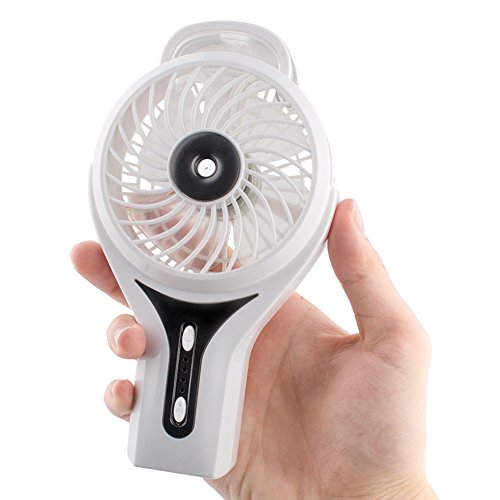 Ehomely Personal Misting Fan Handheld Usb Rechargeable Battery Fan Portable Cooling Water Mist Heat Stroke Prevention #TOP5