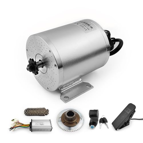 Moteur sans balais 3000W avec contrôleur à pédale pour kart et trottinette
