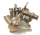 Marron antique 10,2 x 8,9 x 4,4 cm environ - Télescopes fonctionnels pour la décoration et les cadeaux - Sexe de navigation marine