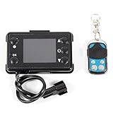 OCPTY 12V/24V Remote Control and LCD Display Monitor Switch Replacement for Auto Diesel air Parking Heater