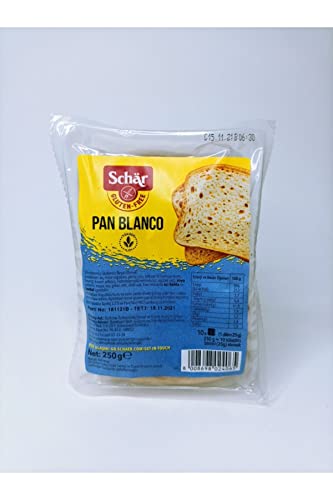 Pan Blanco Sin Gluten 250 G