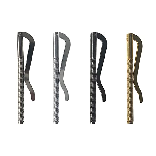 5PCS Spring Metal Money Clips,Portable Money Clip Bar Wallet Spring Clip Insert Bar Wallet Accessories for Cash Bills Cards Credit Cards,Gold2