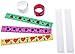 Produktbild mia mai Buttons Schnapparmbänder zum Bemalen (10 Stück, Metallarmband mit Stoffüberzug) - Mitgebsel für Kinder (10 Stück)
