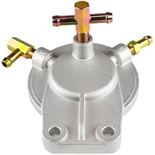Fuel Filter Mounting Base Compatible with Yanmar Engine 4TNV84T 4TNV94 4JH4AE 4JH5E 3JH5AE 3JH5E 3TNV82A, Replace 129004-55612,12900455612