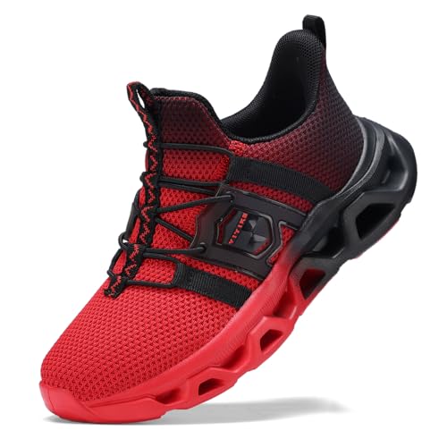 Image of VITUOFLY Boys Girls Sneakers Kids Mesh Lightweight Running Tennis Shoes