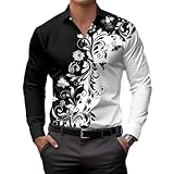 🥼Design elegante: vestibilità regolare, chiusura con bottoni, maniche lunghe, colletto con revers, taglio semplice, non passa mai di moda.