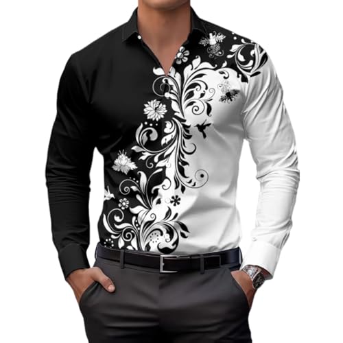 🥼Design elegante: vestibilità regolare, chiusura con bottoni, maniche lunghe, colletto con revers, taglio semplice, non passa mai di moda.