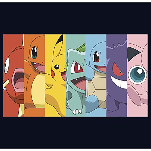 Fifth Sun Pokemon Poke Rainbow Girls Short Sleeve Tee Shirt2